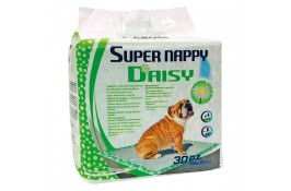 Croci Super Nappy Daisy пеленки для собак с ароматом ромашки 57х54 30шт