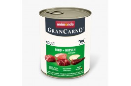 Animonda GranCarno Adult Beef + Deer with Apple вологий корм з яловичиною, олениною та яблуком для собак 800 г