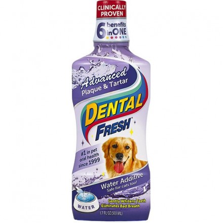 SynergyLabs Dental Fresh Advanced средство от зубного налета и запаха для собак и кошек 503 мл
