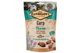 Ласощі Carnilove Dog Semi Moist з коропом і чебрецем для дорослих собак 200g