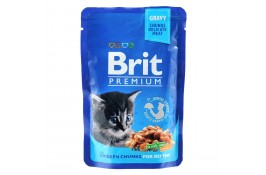 Brit Premium Cat pouch курка для кошенят 100г*24шт