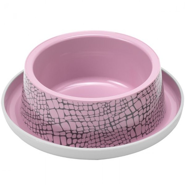 Moderna Trendy Dinner №1 WildLife миска для кошек (розовая) 350мл.