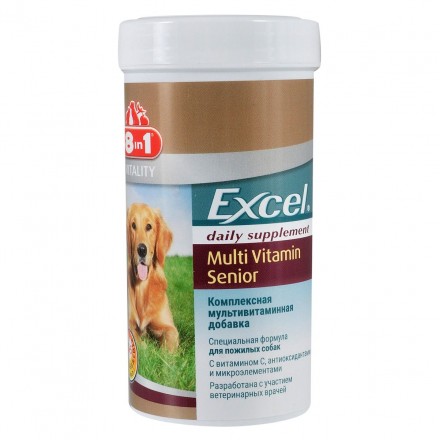 Excel Multi Vit-Senior витамины для пожилых собак 70таб.