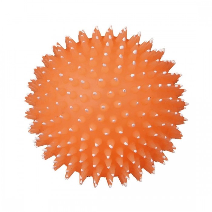 Trixie игрушка для собак мяч-ёж светящийся с пищалкой 10 см