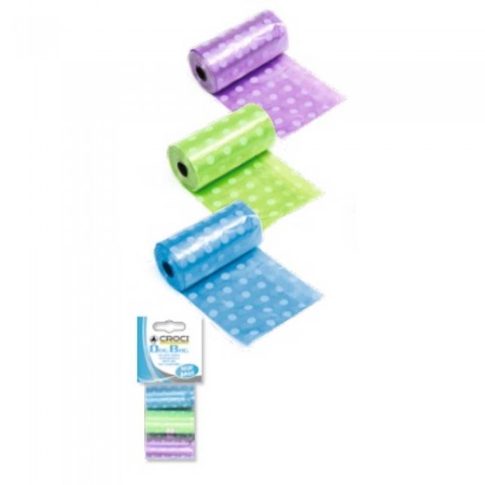 Croci Dog Bag пакеты для уборки за собаками 3 рулона х 20 шт.