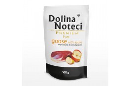 Dolina Noteci Premium Pure для собак аллергиков c гусем и яблоками 500 г