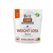 Brit Care Dog Hypoallergenic Weight Loss гіпоалергенний корм для собак із зайвою вагою з кроликом 1 кг