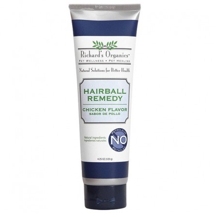 SynergyLabs Richard`s Organics Hairball Remedy гель для выведения шерсти с курицей 120 мл