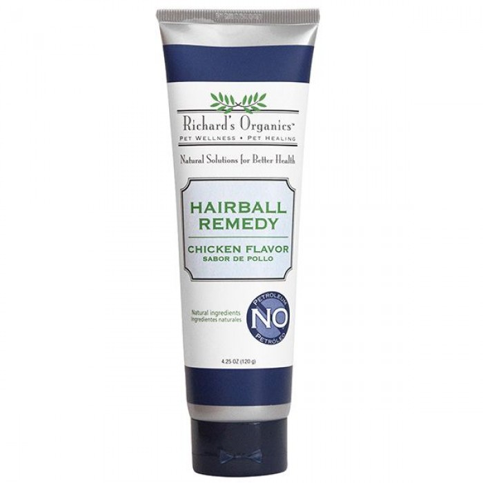 SynergyLabs Richard`s Organics Hairball Remedy гель для виведення шерсті з куркою 120 мл