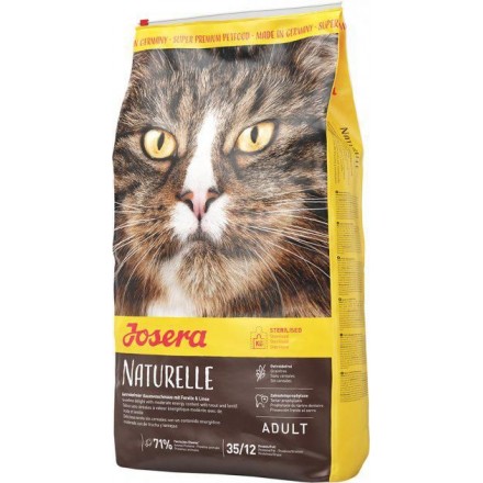 Josera Naturelle Sterilized беззерновий корм для стерилізованих котів 2 кг