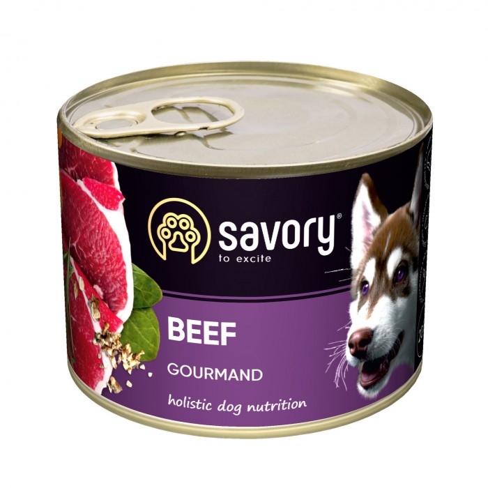 Savory Dog Gourmand яловичина 200g