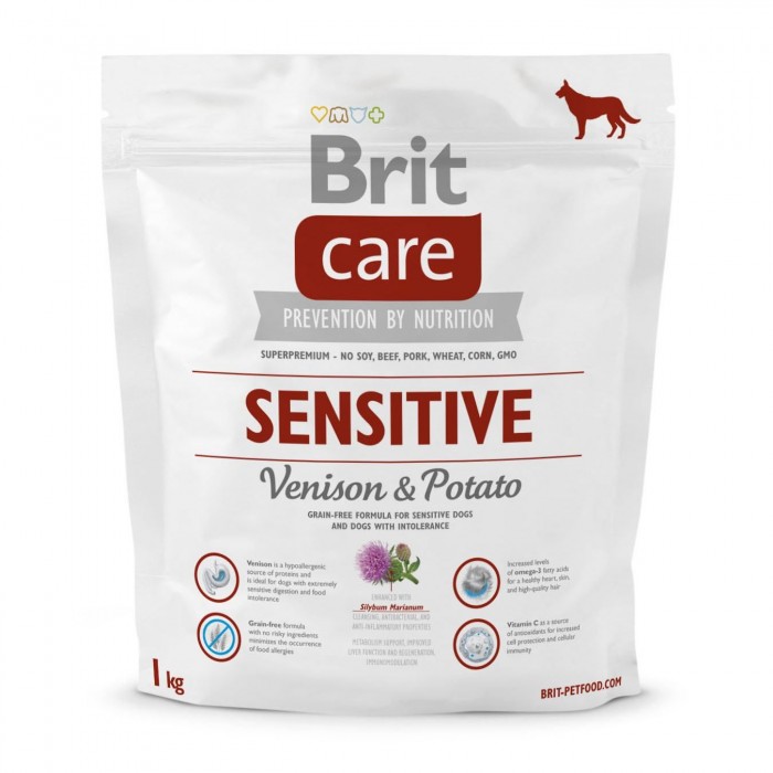 Brit Care Sensitive Venison and Potato (для собак всіх порід з олениною) 1 kg