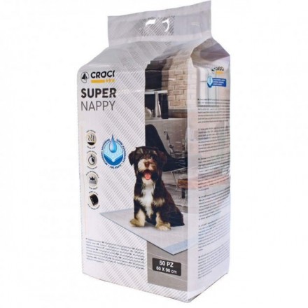 Croci Super Nappy пеленки для собак 90х60 50шт