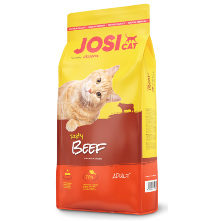 Josera JosiCat Tasty Beef сухий корм для котів з яловичиною 0,65 кг