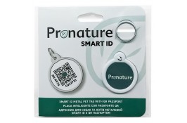 Pronature Smart ID адресник з QR-паспортом для собак і котів 25 мм
