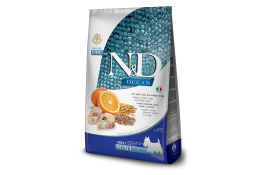 Farmina N&D Low Grain Ocean Adult сухий корм для собак середніх та великих порід з тріскою та апельсином 12 кг