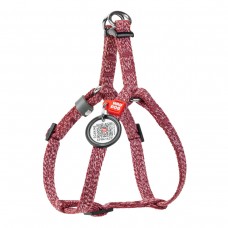 Collar WAUDOG Re-cotton шлея для котов и малых собак с QR-паспортом (красная) XS