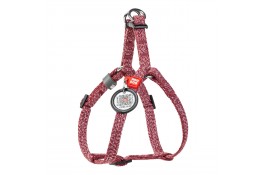 Collar WAUDOG Re-cotton шлея для котов и малых собак с QR-паспортом (красная) XS