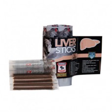 Alpha Spirit Dog Sticks Liver напіввологі ласощі для собак з печінки 16*10г (палички)