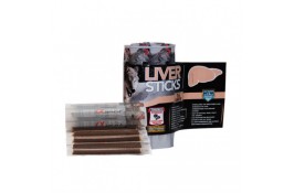 Alpha Spirit Dog Sticks Liver полувлажные лакомства для собак из печени 16*10г (палочки)
