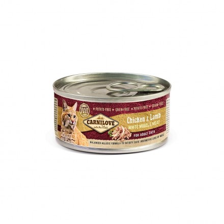 Carnilove Cat з куркою та ягням 100g
