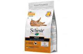 SCHESIR CAT ADULT CHICKEN сухой корм для котов от 1 до 7 лет с курицей 0,4 кг