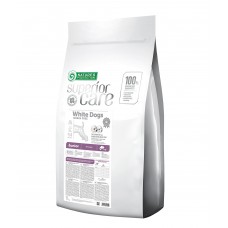 Nature's Protection Superior Care White Dogs Grain Free Junior All Breeds для цуценят з білим забарвленням  17 кг