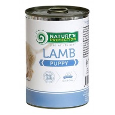 Nature's Protection Puppy Lamb вологий корм для цуценят з ягням 800 г*6шт.