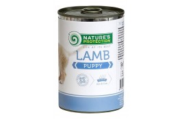 Nature's Protection Puppy Lamb вологий корм для цуценят з ягням 800 г*6шт.