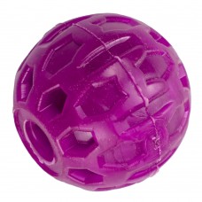 AGILITY игрушка для собак мяч с отверстием (фиолетовый) 4 см