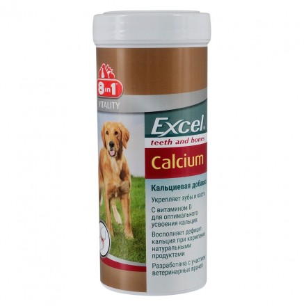 Excel Calcium вітаміни для собак 470таб/300ml