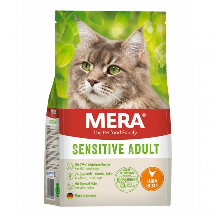Mera Cats Sensitive Adult Сhicken (Huhn) сухой корм для котов с курицей 10 кг
