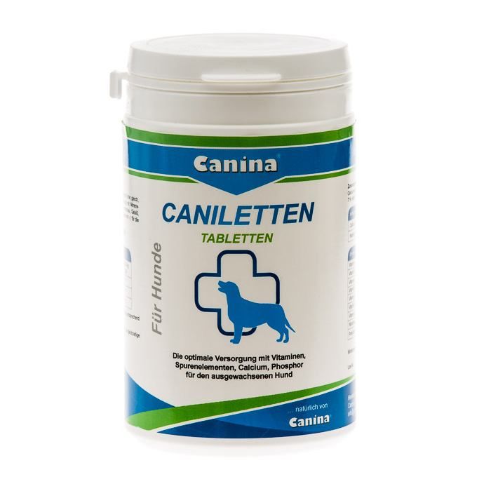 Canina Caniletten витамины для взрослых собак 300 г/150 таб.