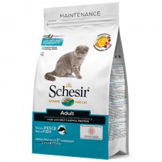 SCHESIR CAT ADULT FISH сухой корм для котов от 1 до 7 лет с рыбой 1,5 кг