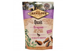 Ласощі Carnilove Dog Semi Moist з перепілкою та орегано для дорослих собак 200g