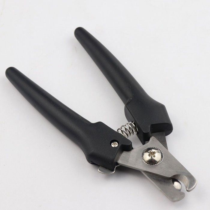 Пухнастики когтерез-кусачки для собак (черный) 5,2х13 см