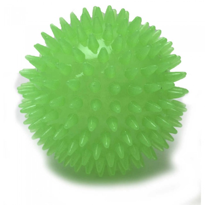 Croci GLOW люминесцентная игрушка для собак "Сквекбол" 9 см