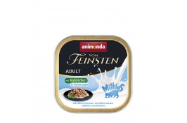 Animonda Vom Feinsten Adult with rabbit in cream sauce вологий корм з кроликом в вершковому соусі для котів 100 г