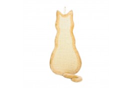 Trixie Cat когтеточка для кошек досточка с колокольчиком бежевая 35×69 см