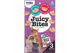 INABA Juicy Bites для кошек со вкусом креветок и морепродуктов 3 шт*11,3 г