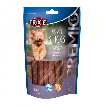 Trixie PREMIO Rabbit Sticks лакомство для собак с кроликом 100гр