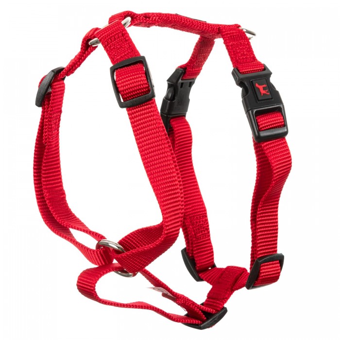 GimDog Harlem Н шлея для собак мини и средних пород (красная) S-M