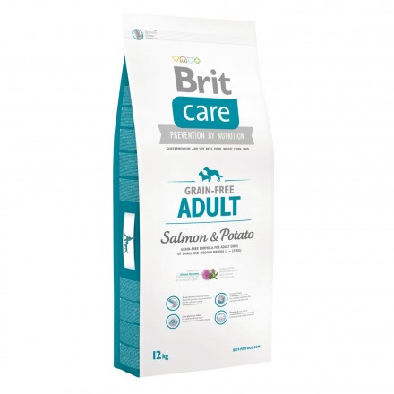 Brit  Care GF Adult Salmon and Potato 12 kg (для собак вагою до 25 кг)