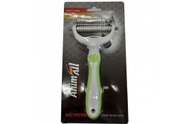 AnimAll Groom колтунорез для собак и кошек (зеленый)