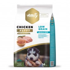 Amity Super Premium Chicken Puppy сухий корм для цуценят з куркою 14 кг