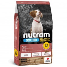 Nutram Sound Balanced Wellness Puppy сухой корм для щенков с курицей и цельными яйцами 11,4 кг
