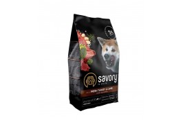 Savory Medium Breed rich in Fresh Turkey and Lamb для собак середніх порід 3 kg
