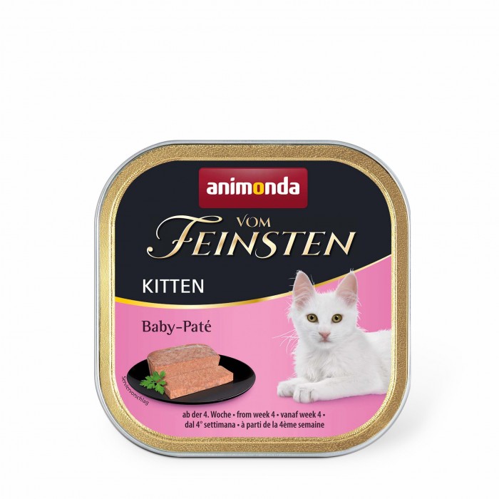 Animonda Vom Feinsten Kitten Baby-Pat&eacute; вологий корм Бебі-пате для кошенят 100 г