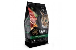 Savory Adult Cat Gourmand Fresh Turkey and Duck