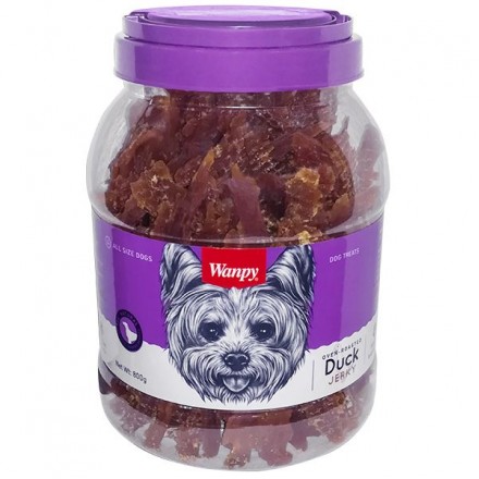Wanpy Duck Jerky лакомство для собак с уткой 800 г